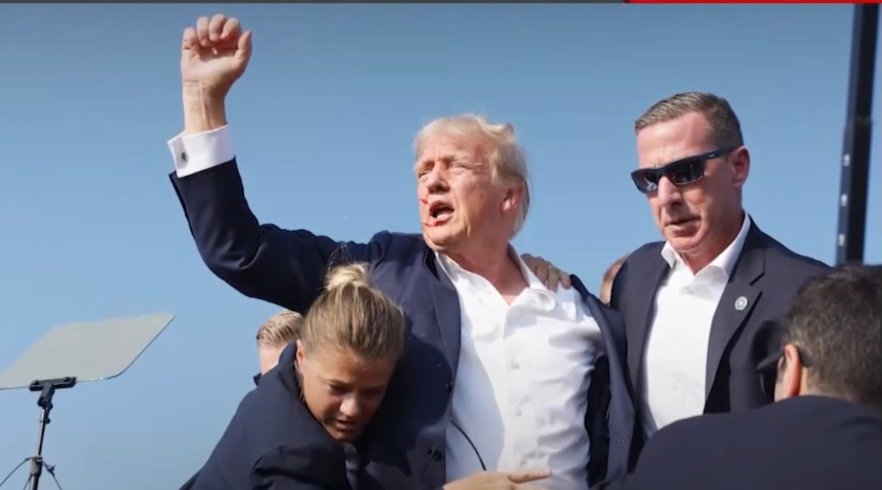 ডোনাল্ড ট্রাম্প হামলার শিকার